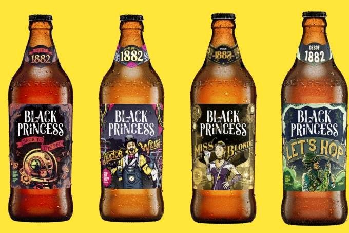 Black Princess lança quatro rótulos de cerveja