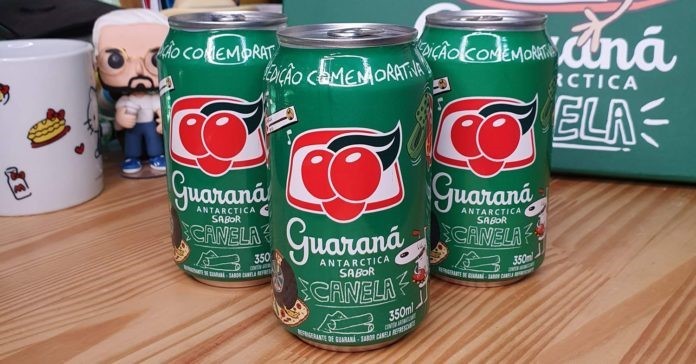 Guaraná Antárctica lança edição especial sabor canela